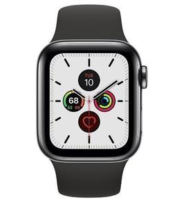 Apple Watch Series 5 (GPS) - 32GB - 44mm - Space Grey Aluminum Case with Black Rubber Sport Band