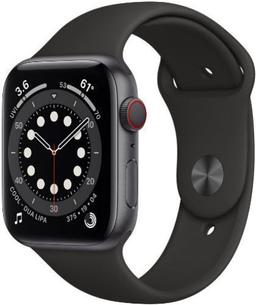 Apple Watch Series 6 (GPS) - 32GB - 40mm - Space Grey Aluminum Case with Black Rubber Sport Band