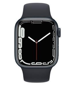 Apple Watch Series 7 (GPS) - 32GB - 45mm - Midnight Aluminum Case with Midnight Rubber Sport Band