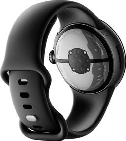 Google Pixel Watch 2 (Bluetooth) - 32GB - 1.2 inch - Matte Black Aluminum Case with Obsidian Fluoroelastomer Active Band