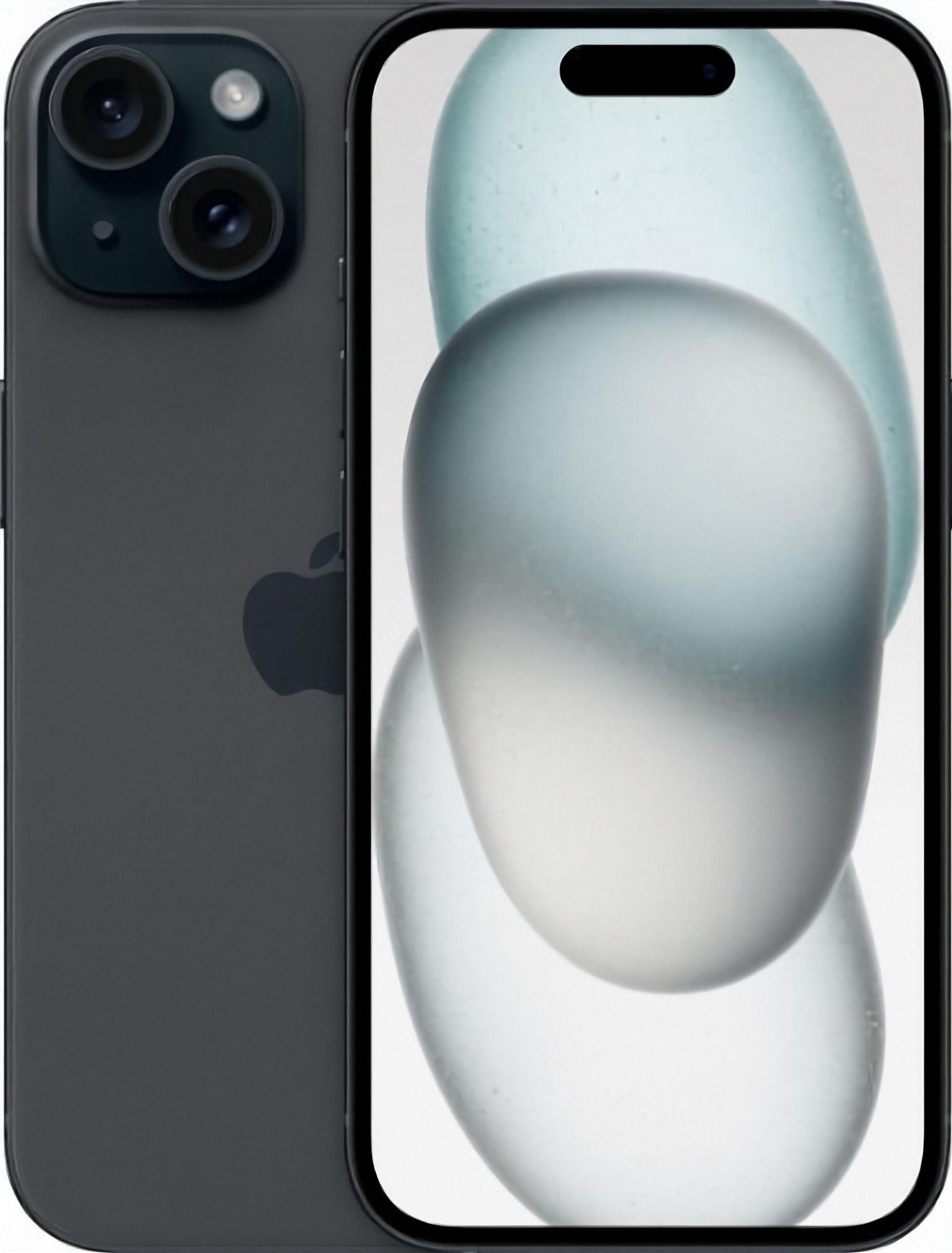 iPhone 15 - 128GB - 1 Physical SIM + eSIM - Black - Unlocked