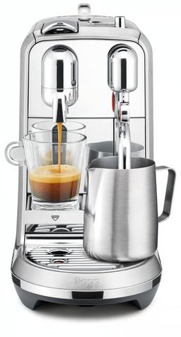 Sage NE800 Creatista Plus Nespresso Machine - Brushed Stainless Steel