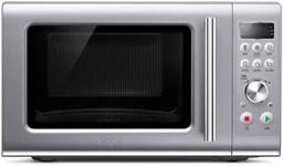 Sage SMO650 the Compact Wave Soft Close Microwave - Silver