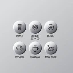 Sage SMO650 the Compact Wave Soft Close Microwave - Silver