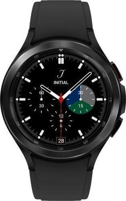 Samsung Galaxy Watch4 (Bluetooth) - 16GB - 42mm - Black Classic (Stainless Steel) Case with Black Fluoroelastomer Sport Band