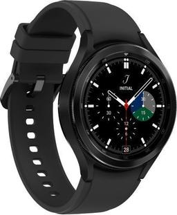 Samsung Galaxy Watch4 (Bluetooth) - 16GB - 42mm - Black Classic (Stainless Steel) Case with Black Fluoroelastomer Sport Band