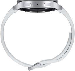 Samsung Galaxy Watch6 (Bluetooth) - 16GB - 43mm - Silver Aluminum Case with Silver Fluoroelastomer Sports Band